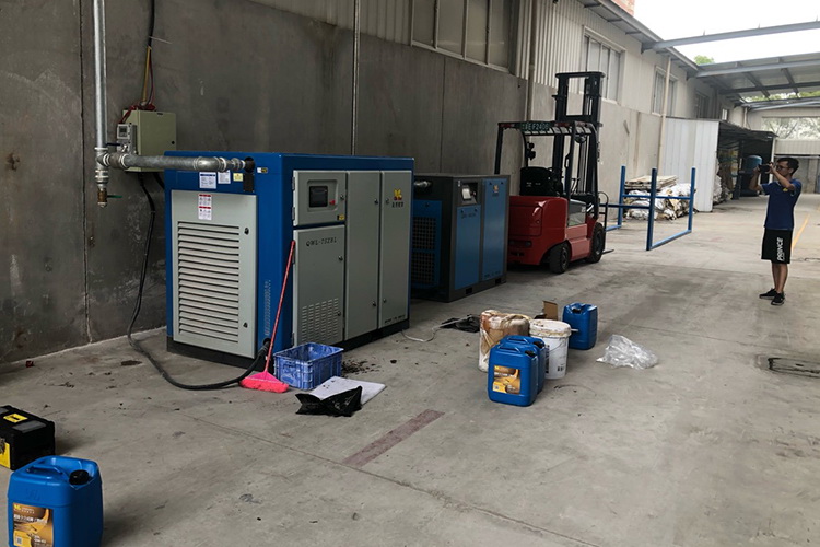 他們一直在用的權偉節能螺桿空壓機