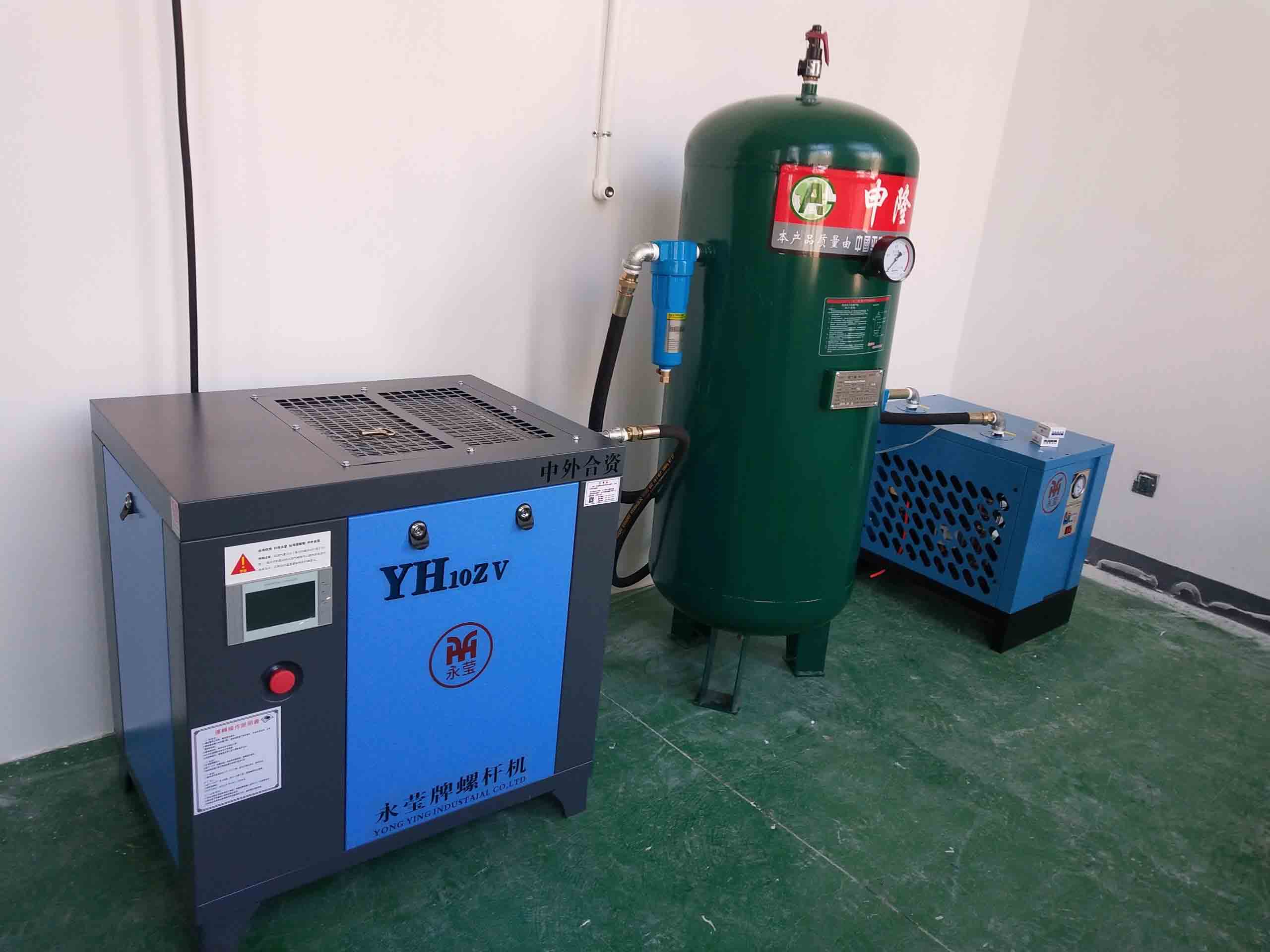 出現(xiàn)頻繁加卸載的變頻螺桿空壓機，如何去解決故障問題-權(quán)偉永瑩變頻空壓機廠家